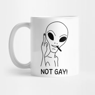 not gay Mug